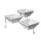 Triple Square Plate Stand - 3 x 172mm (120-180-240)
