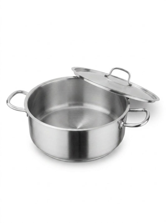 Pujadas Inox Pro 6L Stainless Steel Casserole Pot with Lid