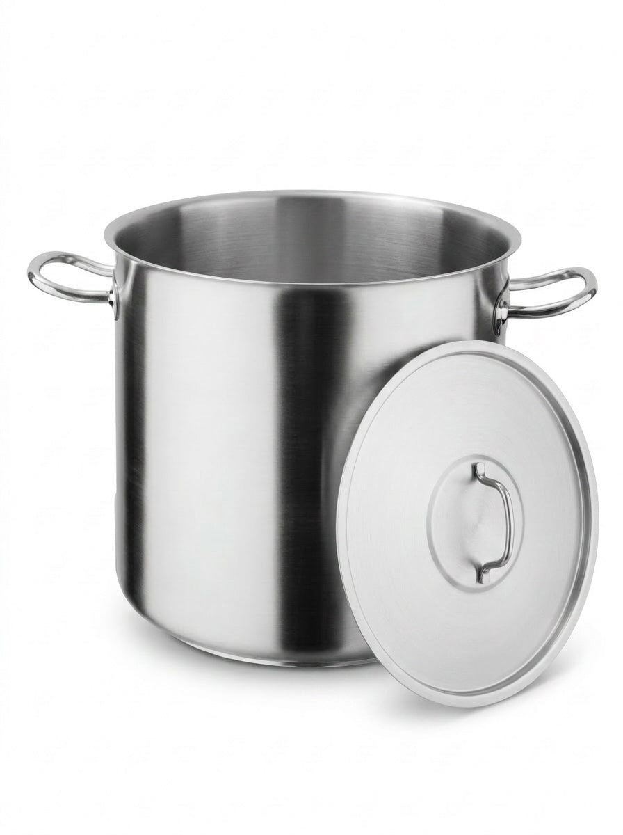Pujadas Inox Pro 28cm Stainless Steel Stock Pot with Lid | 16.5L