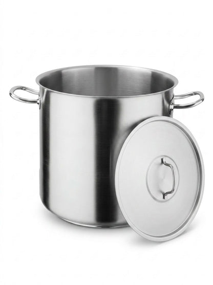 Pujadas Inox Pro 28cm Stainless Steel Stock Pot with Lid | 16.5L