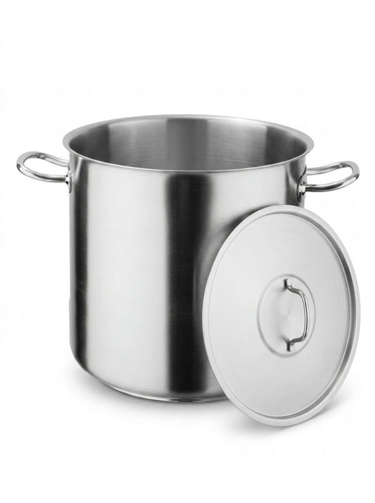 Pujadas Inox Pro 28cm Stainless Steel Stock Pot with Lid | 16.5L