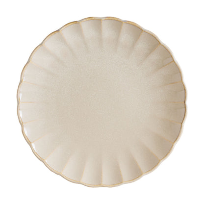 Bonna East Sand 30cm Coupe Scalloped Plate – Pack of 12