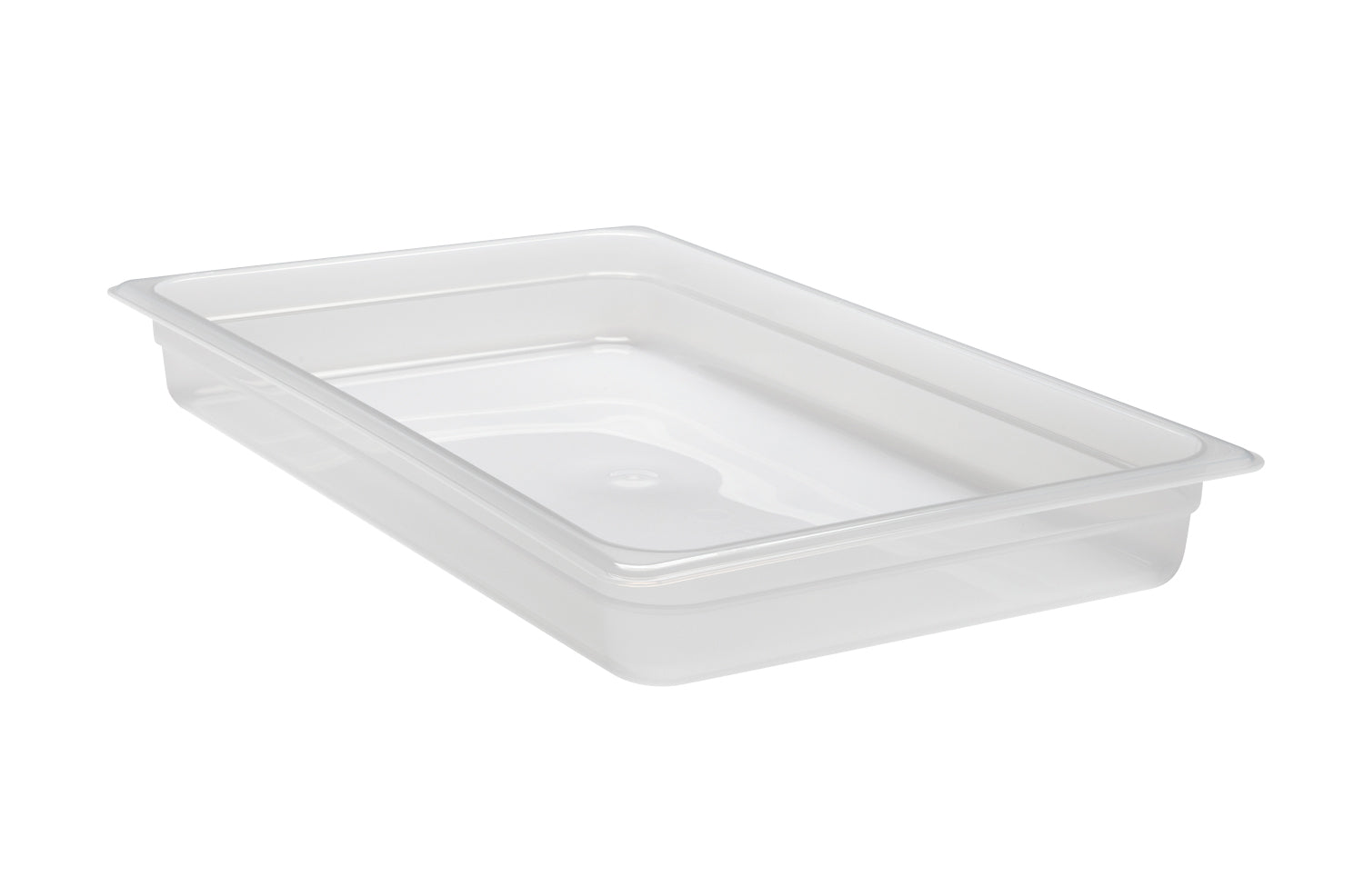 Cambro GN Foodpan 1/1 Polypropylene -Translucent (65mm Deep) by Cambro  Commercial catering equipment