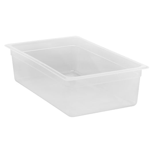 Cambro GN Foodpan 1/1 Polypropylene -Translucent (150mm Deep) by Cambro  Commercial catering equipment