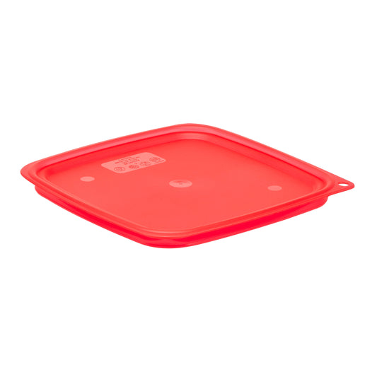 Cambro Square Container Cover -Red (Fits 6–8 Litre)