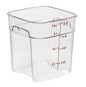 Cambro Square Polycarbonate Storage Container -Clear (8 Litre) by Cambro  Commercial catering equipment