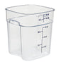Cambro Square Polycarbonate Storage Container -Clear (17 Litre) by Cambro  Commercial catering equipment