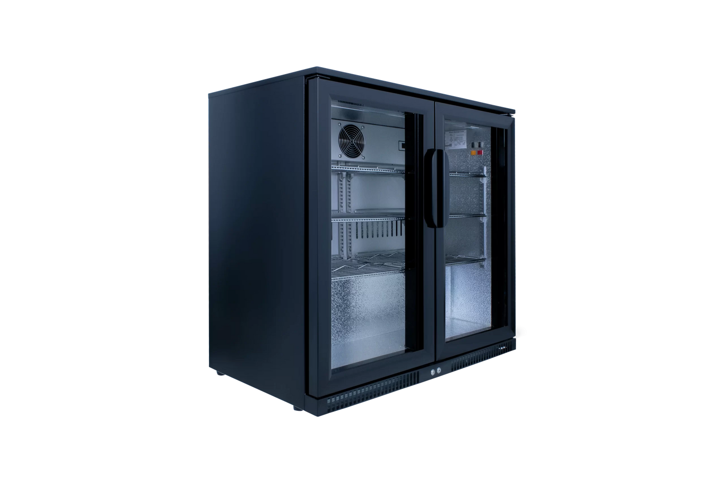 SnoMaster - 200L Sub-Zero Under-Counter Beverage Cooler - Black (SD-220)