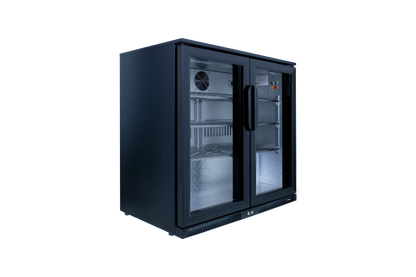 SnoMaster - 200L Sub-Zero Under-Counter Beverage Cooler - Black (SD-220)