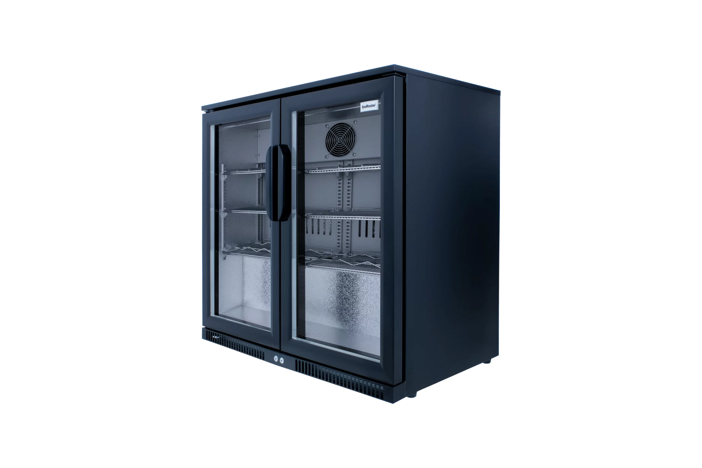 SnoMaster - 200L Sub-Zero Under-Counter Beverage Cooler - Black (SD-220)