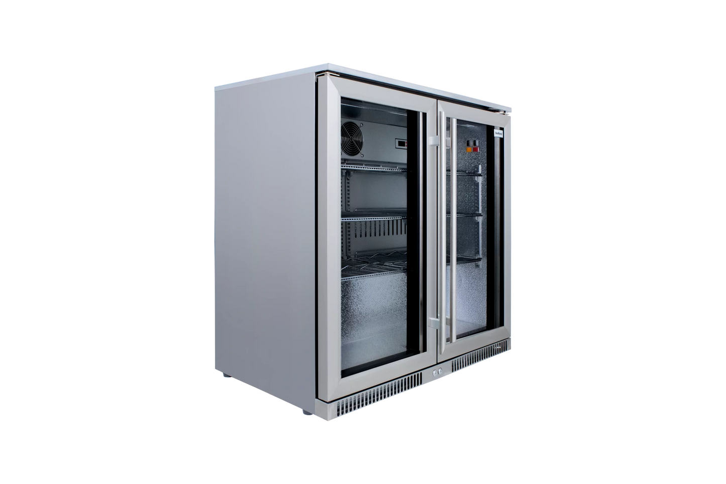 SnoMaster - 200L Sub-Zero Under-Counter Beverage Cooler - Stainless Steel (SD-220SS)