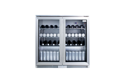 SnoMaster - 200L Sub-Zero Under-Counter Beverage Cooler - Stainless Steel (SD-220SS)