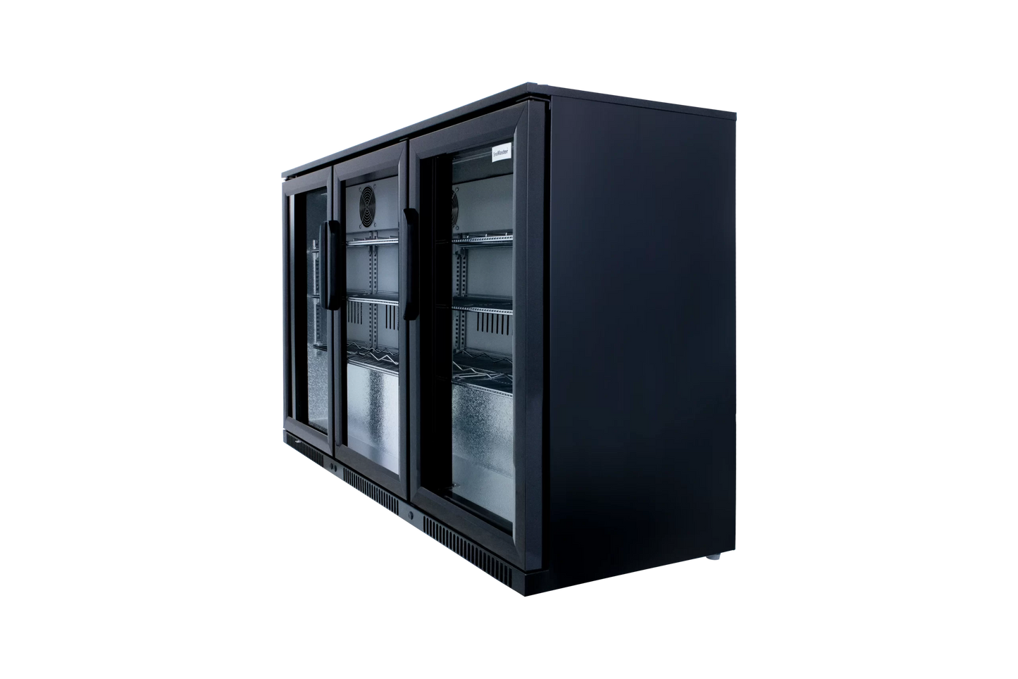 SnoMaster - 300L Sub-Zero Under-Counter Beverage Cooler - Black (SD-300)