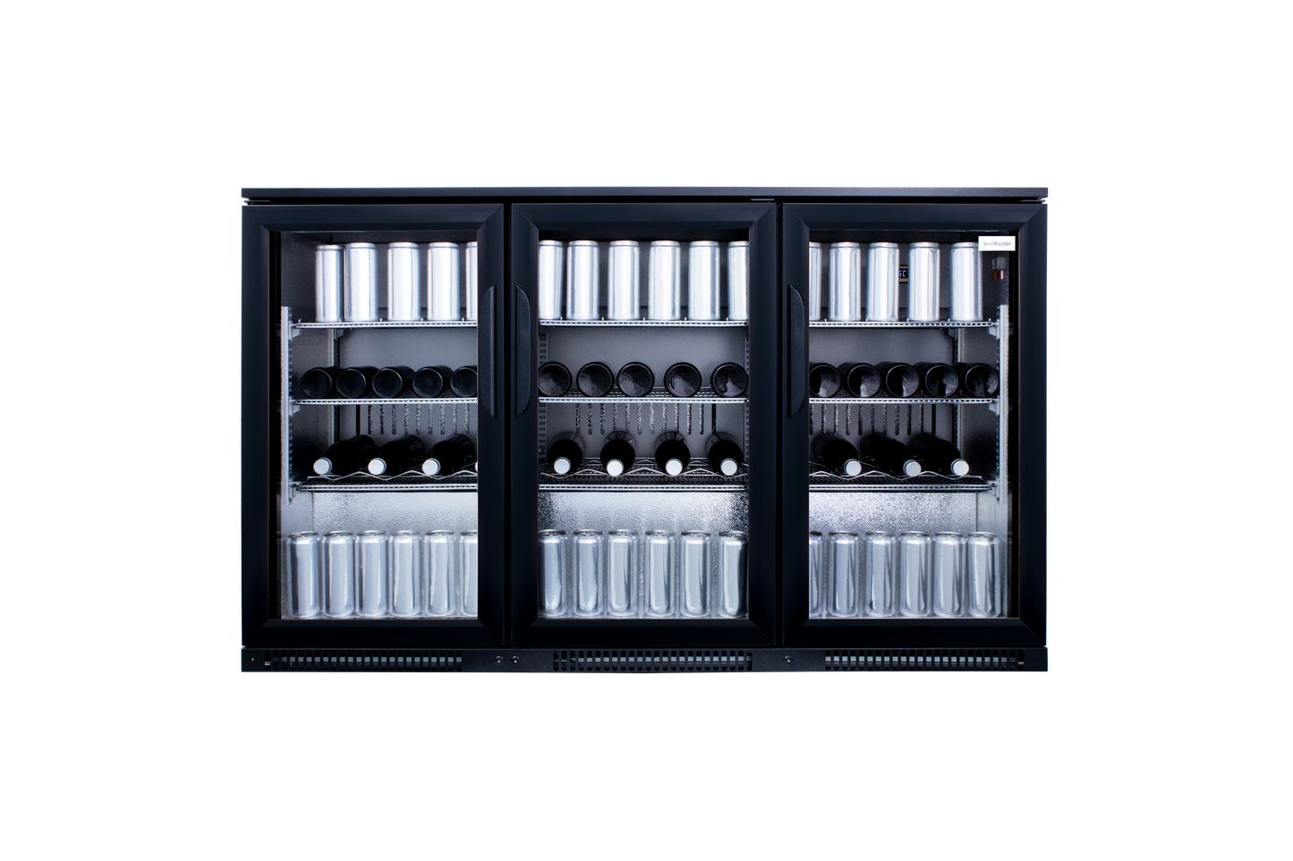 SnoMaster - 300L Sub-Zero Under-Counter Beverage Cooler - Black (SD-300)