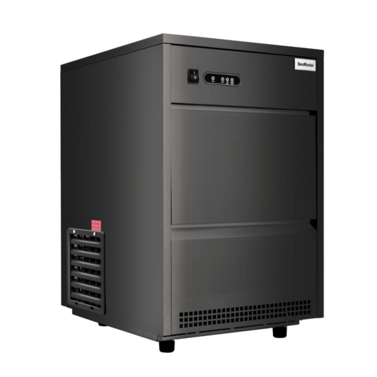 SnoMaster SMIC-26 Black 26kg Plumbed-In Bullet Ice Maker