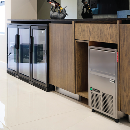 SnoMaster SMIC-26S 26kg Plumbed-In Gourmet Ice Maker