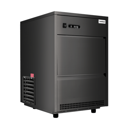 SnoMaster - 26Kg/24Hr Plumbed-In Bullet Type Ice-Maker (SM-26 (BLACK))