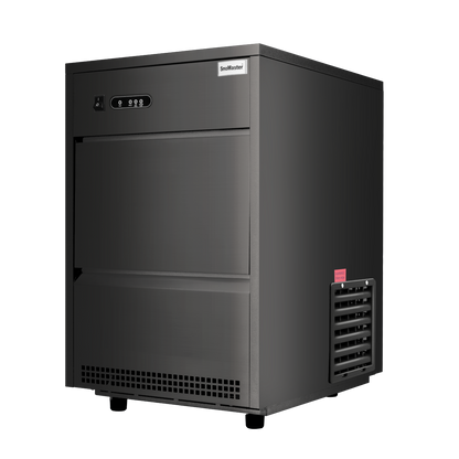 SnoMaster - 26Kg/24Hr Plumbed-In Bullet Type Ice-Maker (SM-26 (BLACK))