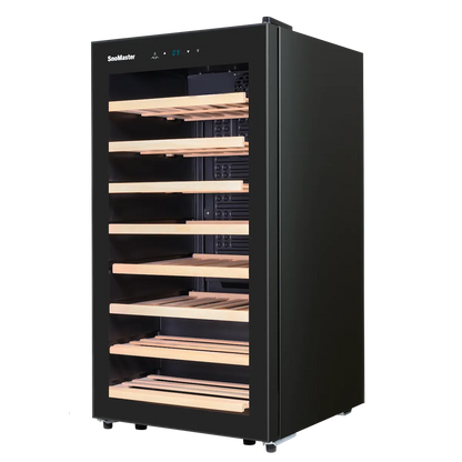 SnoMaster - 28 Bottle Single Zone Wine Cooler (SMBC-100W)