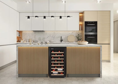 SnoMaster - 28 Bottle Single Zone Wine Cooler (SMBC-100W)
