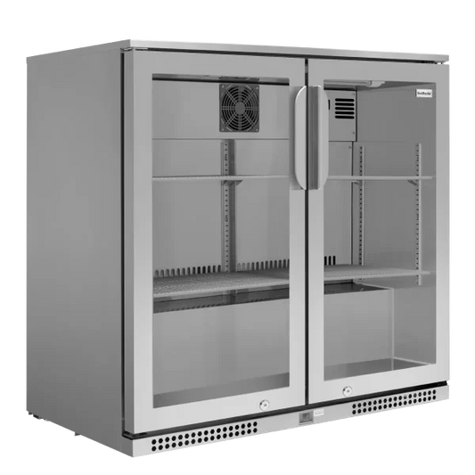 SnoMaster SMBC-200(SS) 200L Under-Counter Beverage Cooler – Stainless Steel