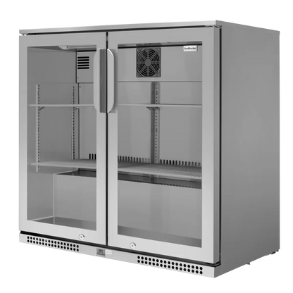 SnoMaster - 200L Under-Counter Beverage Cooler - Stainless Steel (SMBC-200(SS)