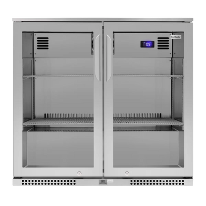 SnoMaster - 200L Under-Counter Beverage Cooler - Stainless Steel (SMBC-200(SS)