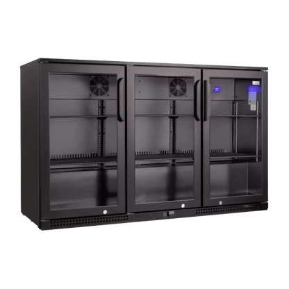 SnoMaster SMBC-300 300L Under-Counter Beverage Cooler – Black