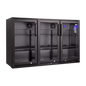 SnoMaster SMBC-300 300L Under-Counter Beverage Cooler – Black