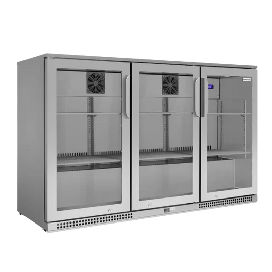 SnoMaster SMBC-300(SS) 300L Under-Counter Beverage Cooler – Stainless Steel