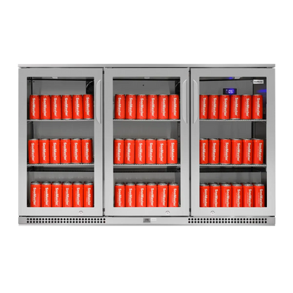 SnoMaster SMBC-300(SS) 300L Under-Counter Beverage Cooler – Stainless Steel