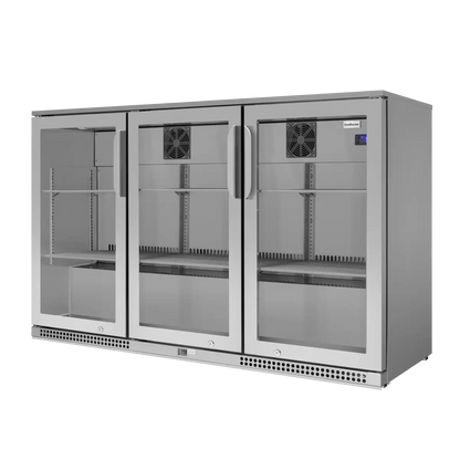 SnoMaster - 300L Under-Counter Beverage Cooler - Stainless Steel (SMBC-300(SS))