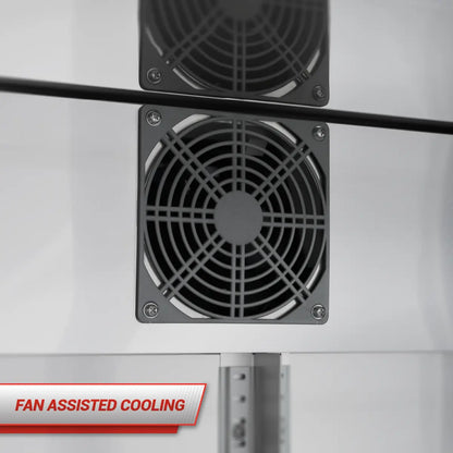 SnoMaster - 300L Under-Counter Beverage Cooler - Stainless Steel (SMBC-300(SS))