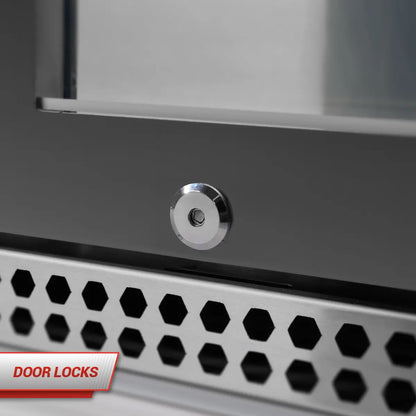 SnoMaster - 300L Under-Counter Beverage Cooler - Stainless Steel (SMBC-300(SS))