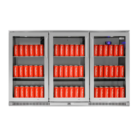 SnoMaster - 300L Under-Counter Beverage Cooler - Stainless Steel (SMBC-300(SS))