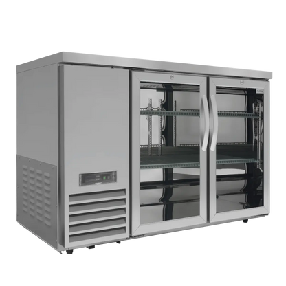 SnoMaster - 282L Two Door Under-Counter Commercial Cooler (SMBC-400)