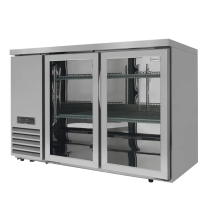 SnoMaster - 282L Two Door Under-Counter Commercial Cooler (SMBC-400)