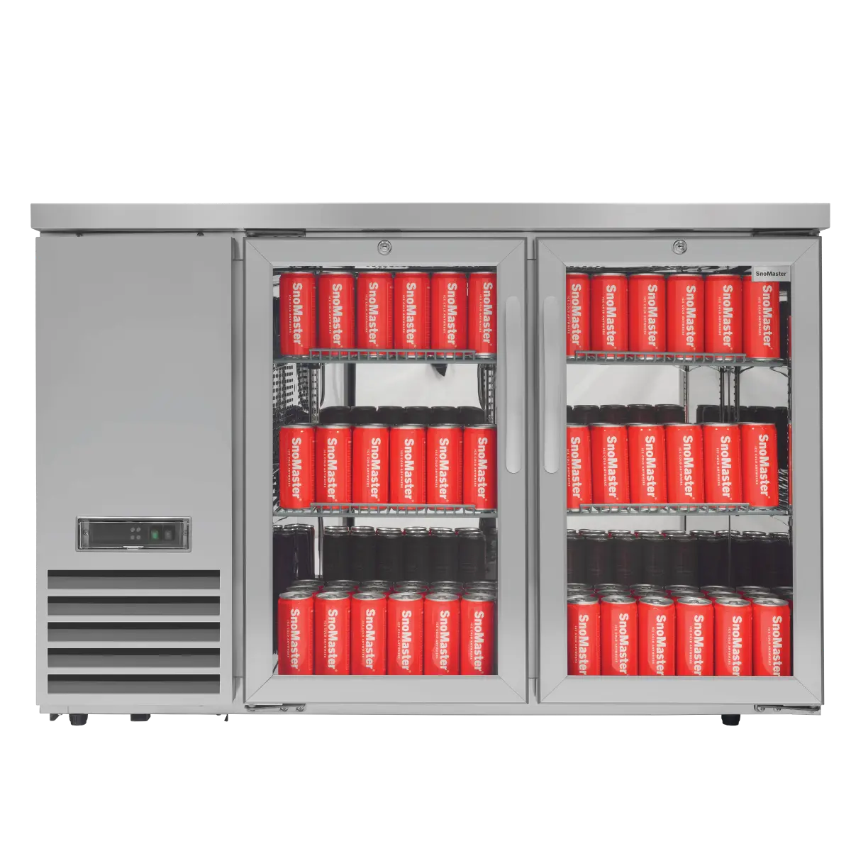 SnoMaster - 282L Two Door Under-Counter Commercial Cooler (SMBC-400)
