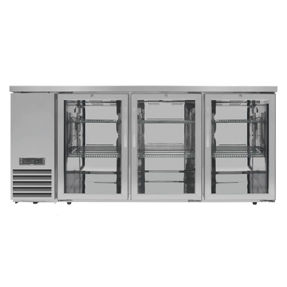 SnoMaster - 494L Three Door Under-Counter Commercial Cooler (SMBC-500)
