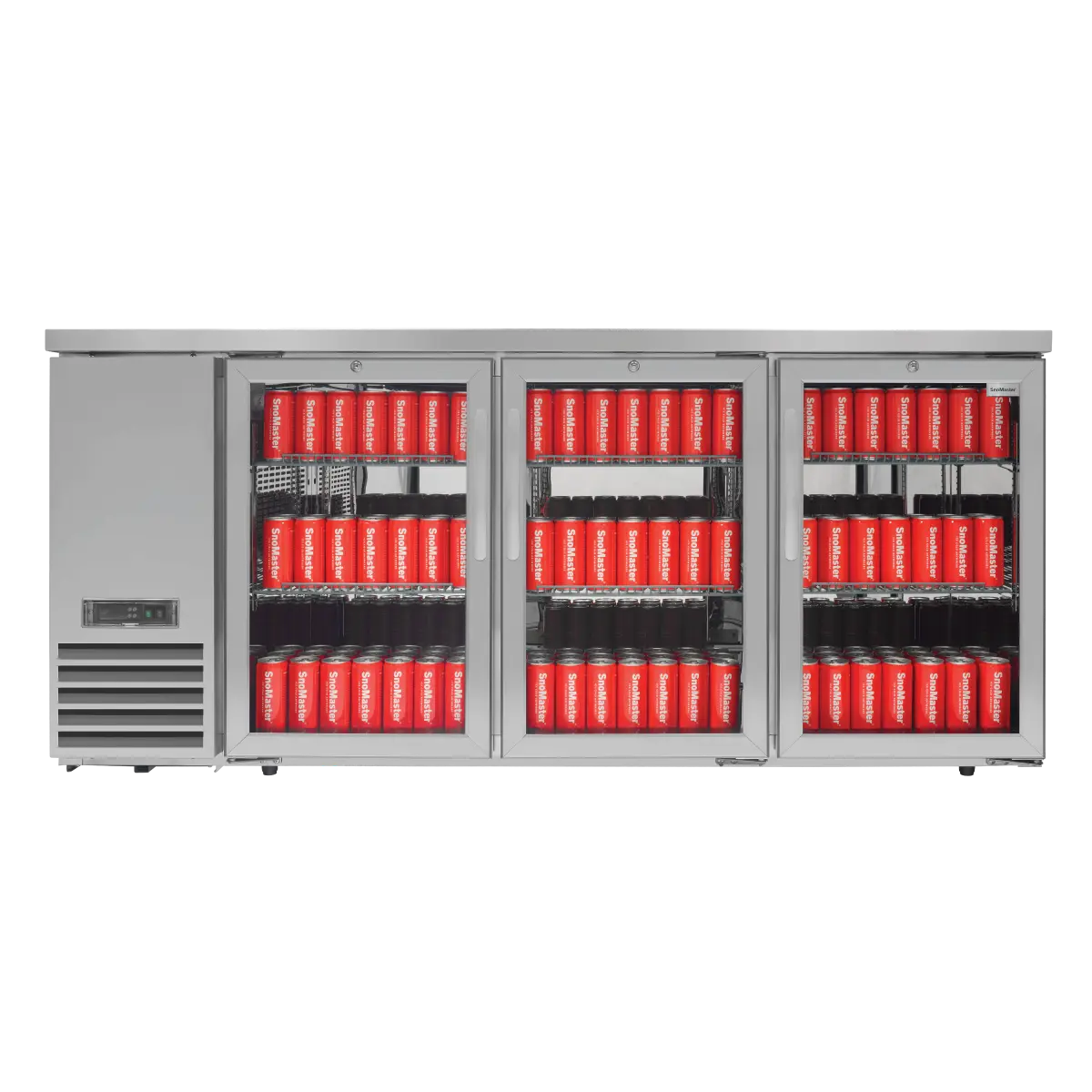 SnoMaster - 494L Three Door Under-Counter Commercial Cooler (SMBC-500)