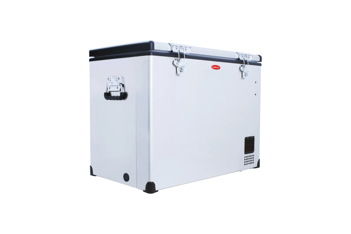 SnoMaster - 80L Single Compartment Portable Fridge/Freezer AC/DC - Stainless Steel (SMDZ-CL80)