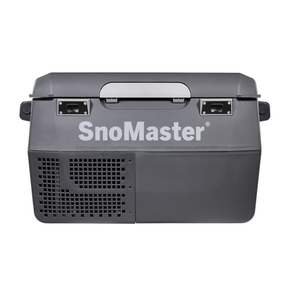 SnoMaster - 25.2L Plastic Portable Fridge/Freezer DC With 220V Power Adapter - Grey (SMDZ-LS25)