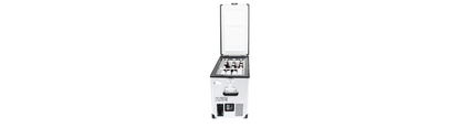 SnoMaster - 42L Single Compartment  Portable Fridge/Freezer AC/DC - Stainless Steel (SMDZ-TR42S)