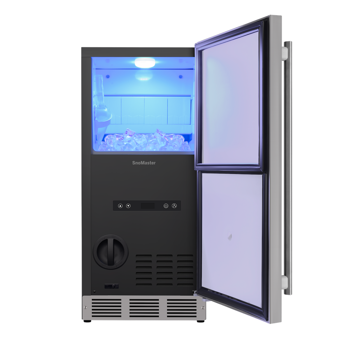 SnoMaster SMIC-30S 30kg Plumbed-In Gourmet Ice Maker