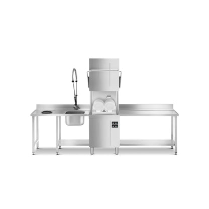 SMEG Professional SPH500 500 × 500mm Hood-Type Dishwasher