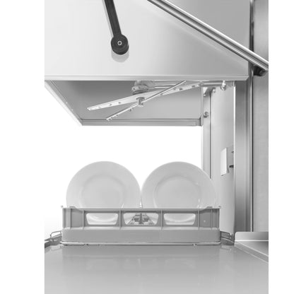 SMEG Professional SPH503L 500 × 500mm Hood-Type Dishwasher