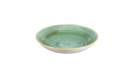 Churchill Stonecast Samphire Green Coupe Bowl - 18.2cm (Pack of 12) by Churchill  Coupe Bowl for commercial kitchens