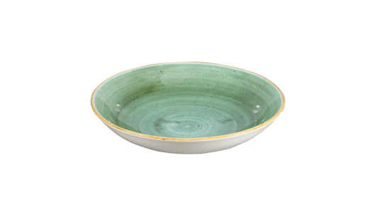 Stonecast Samphire Green Coupe Bowl - 24.8cm (Pack of 12)