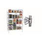 Global Chrome Shelf with Clips -905mm