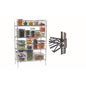 Global Zinc Epoxy Shelf with Clips -1510mm